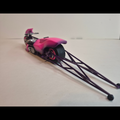 Drag Bike Urethane Rubber Tires and Resin Rims