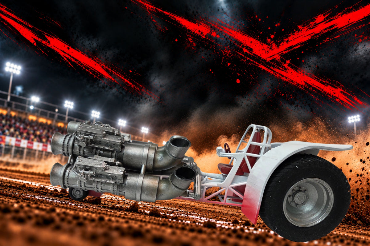4 Jet Engine Pull Tractor - Jus Plane Fuelish