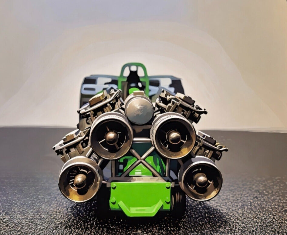 4 Jet Engine Pull Tractor - Jus Plane Fuelish