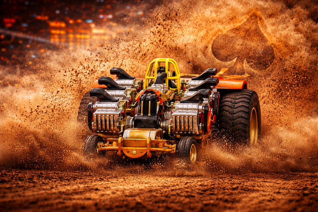 7 Engine Pull Tractor - Lucky 7’s