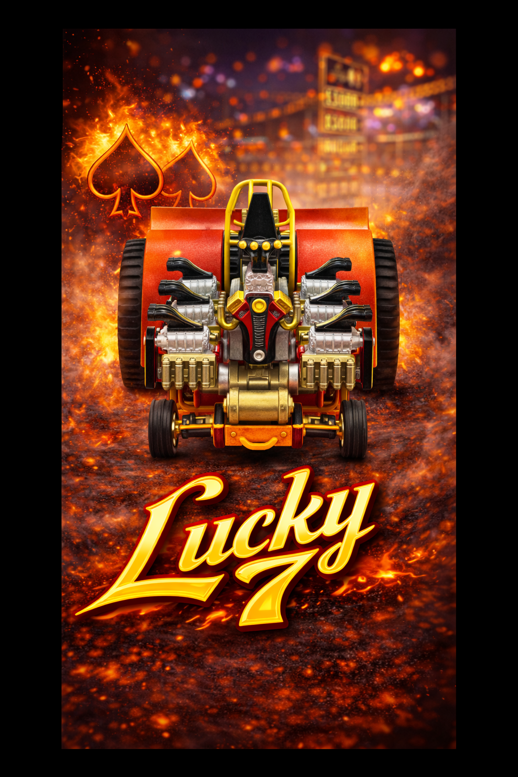 7 Engine Pull Tractor - Lucky 7’s