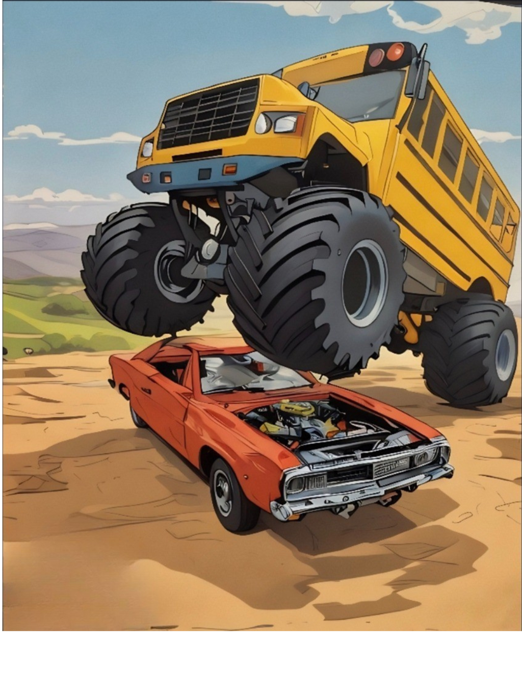 Squash em all - Monster Bus