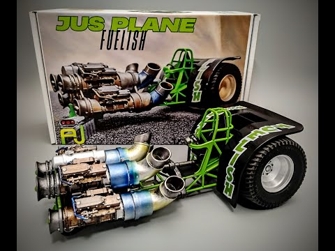4 Jet Engine Pull Tractor - Jus Plane Fuelish